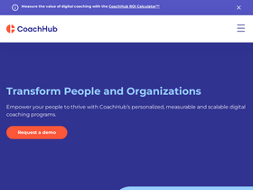 'coachhub.com' screenshot