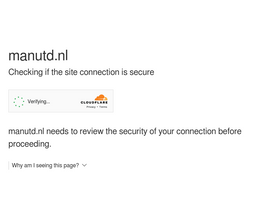 'manutd.nl' screenshot