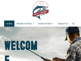 'bestfishinginamerica.com' screenshot