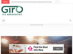 'girodegravatai.com.br' screenshot
