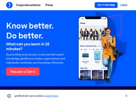 'getabstract.com' screenshot