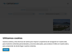 'camaramar.com' screenshot