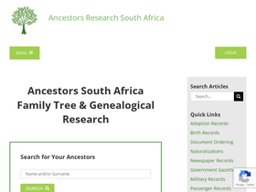 ancestors.co.za