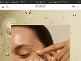 rigenera.mx homepage screenshot