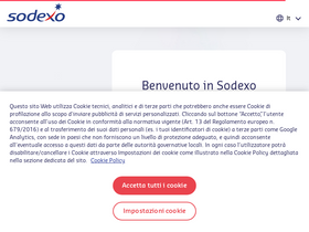 'mycardsodexo.it' screenshot