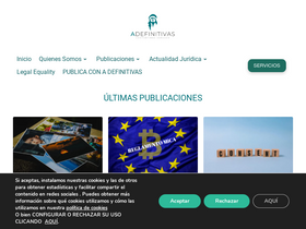'adefinitivas.com' screenshot