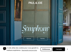 'paulandjoe.com' screenshot