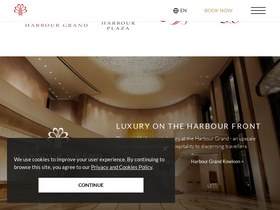 'harbour-plaza.com' screenshot