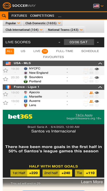 Soccerway on sale serie a