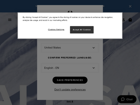 'belstaff.com' screenshot