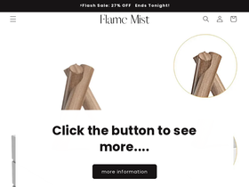 Flame Mist website screenshot