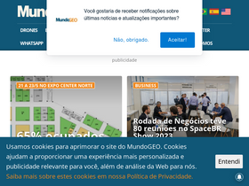 'mundogeo.com' screenshot