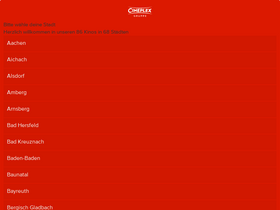 'cineplex.de' screenshot