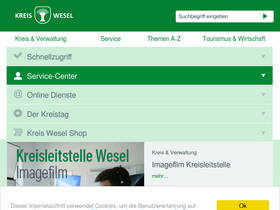 'kreis-wesel.de' screenshot