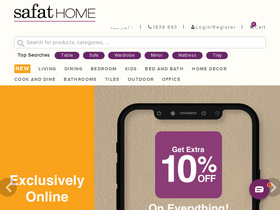 'safathome.com' screenshot