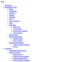 'pjesmicezadjecu.com' screenshot