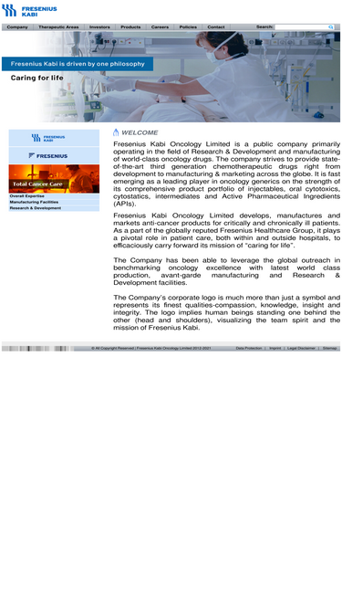 fresenius-kabi-oncology.com