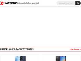 'yatekno.com' screenshot