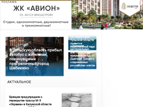 'newstula.ru' screenshot