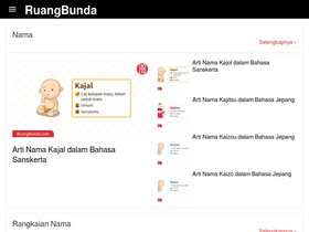'ruangbunda.com' screenshot