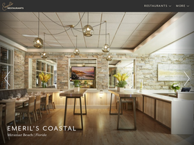 'emerilsrestaurants.com' screenshot