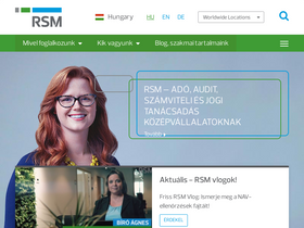 'rsm.hu' screenshot