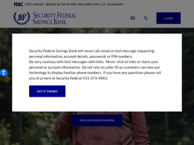 securityfederal.net