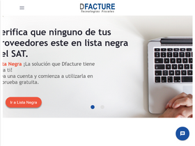 'dfacture.com' screenshot