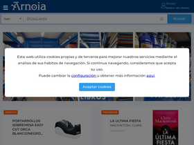 'arnoia.com' screenshot