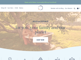 washwithwatercare.com homepage screenshot