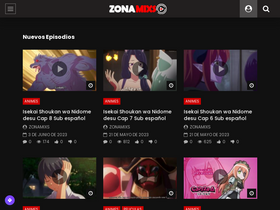 'zonamixs.com' screenshot