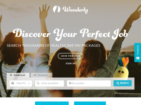 'wanderly.us' screenshot