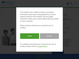 'aftonchemical.com' screenshot