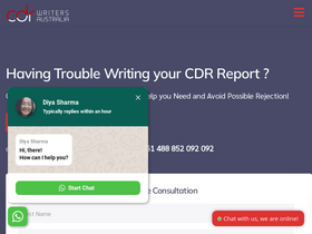 'cdrwritersaustralia.com' screenshot