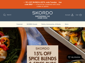skordo.com homepage screenshot