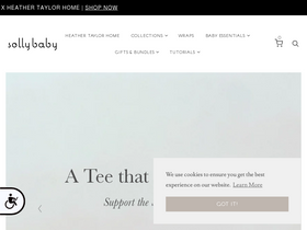 'sollybaby.com' screenshot