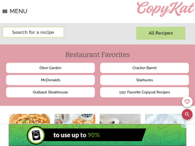 'copykat.com' screenshot