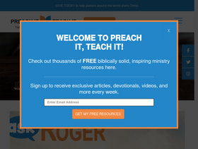 'preachitteachit.org' screenshot