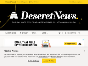 'deseretnews.com' screenshot