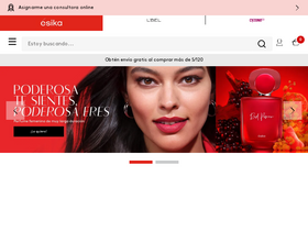 'esika.com' screenshot