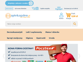 'aptekagalen.pl' screenshot