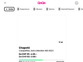 'qoqa.ch' screenshot