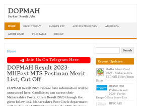 'dopmah.in' screenshot