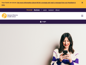 'gecreditunion.org' screenshot