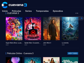 'cuevana3cc.me' screenshot