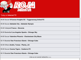 'rojadirecta1.com' screenshot