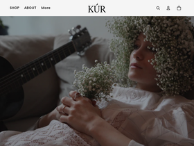kurcollection.com homepage screenshot