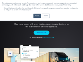 'cloudtrucks.com' screenshot