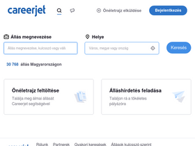 'careerjet.hu' screenshot