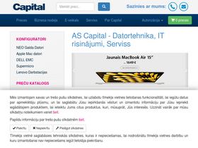 'capital.lv' screenshot